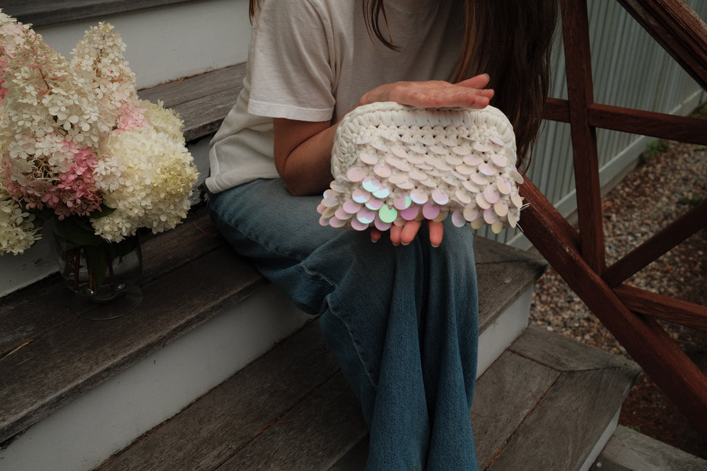 Classic Sequin Clutch