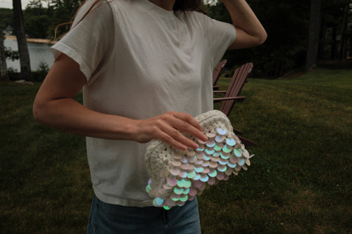 Classic Sequin Clutch